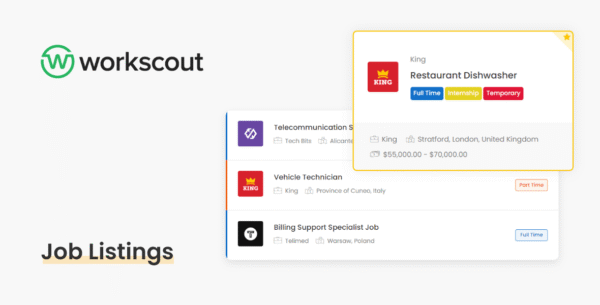 WorkScout Job Board WordPress Theme v4.1.05 - Image 3