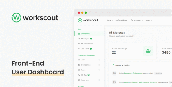 WorkScout Job Board WordPress Theme v4.1.05 - Image 7